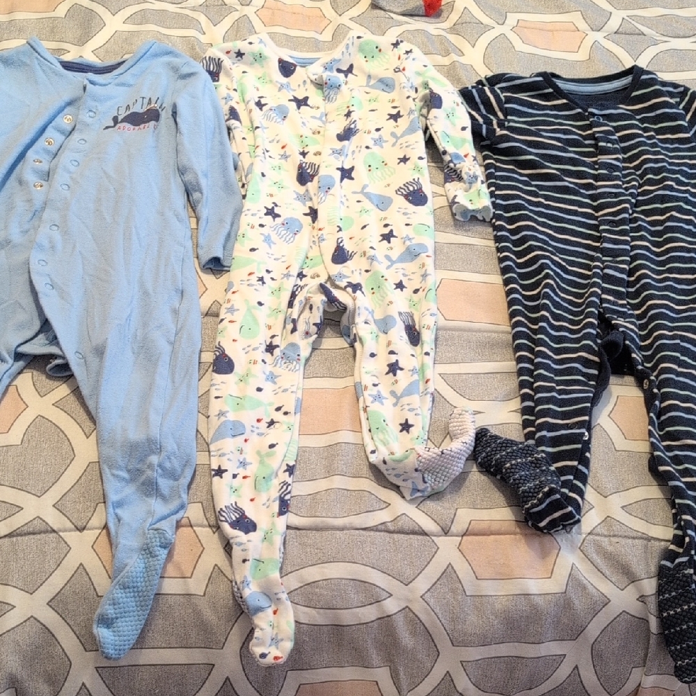 Primark Button Up Pajamas. 18-24 Months.